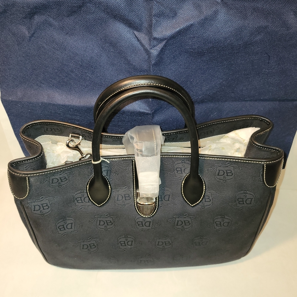 Nwt Dooney & Bourke Double Handle Canvas 2-Way To… - image 3